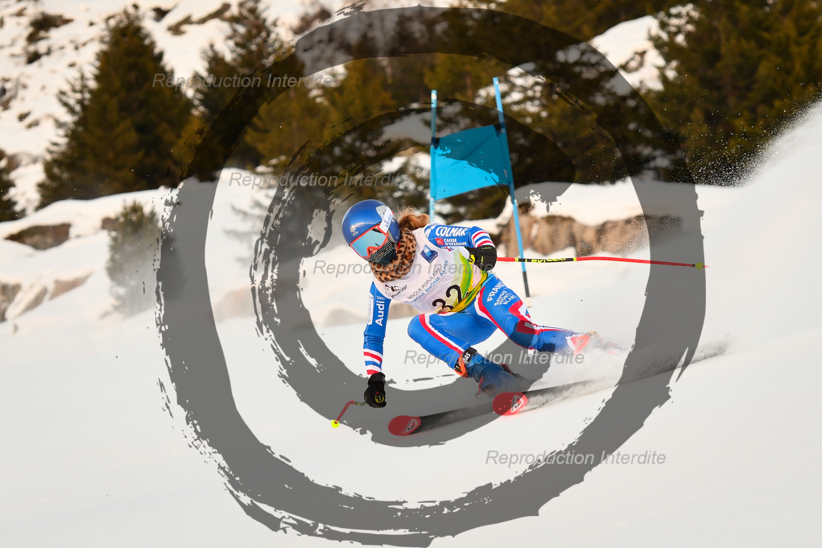 fleche Vaujany ESF Montfrais