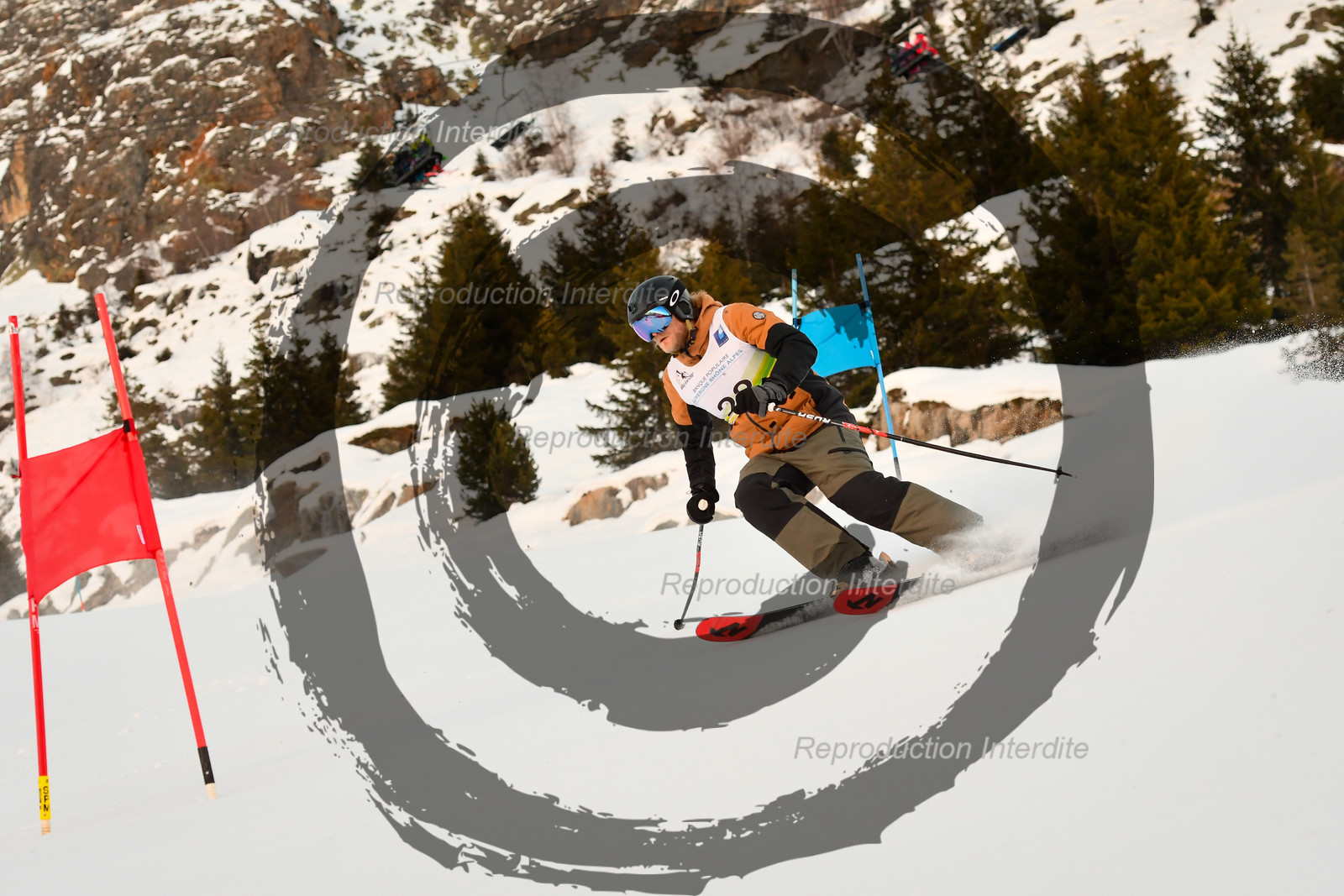 fleche Vaujany ESF Montfrais