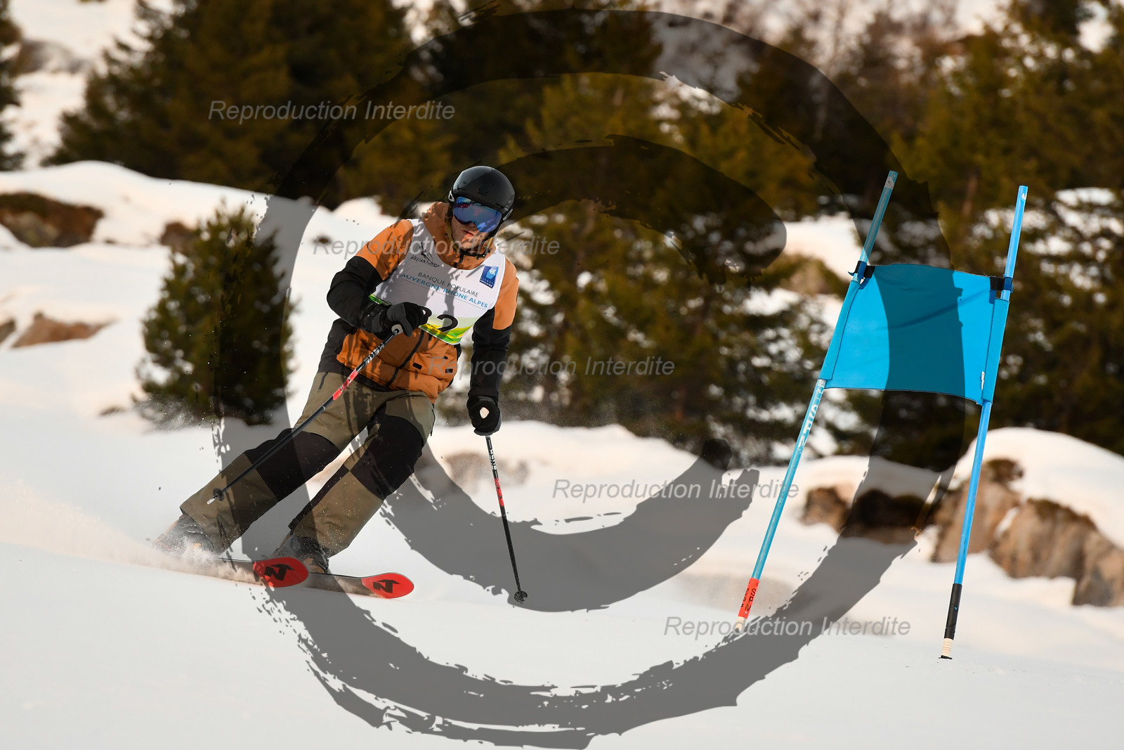 fleche Vaujany ESF Montfrais