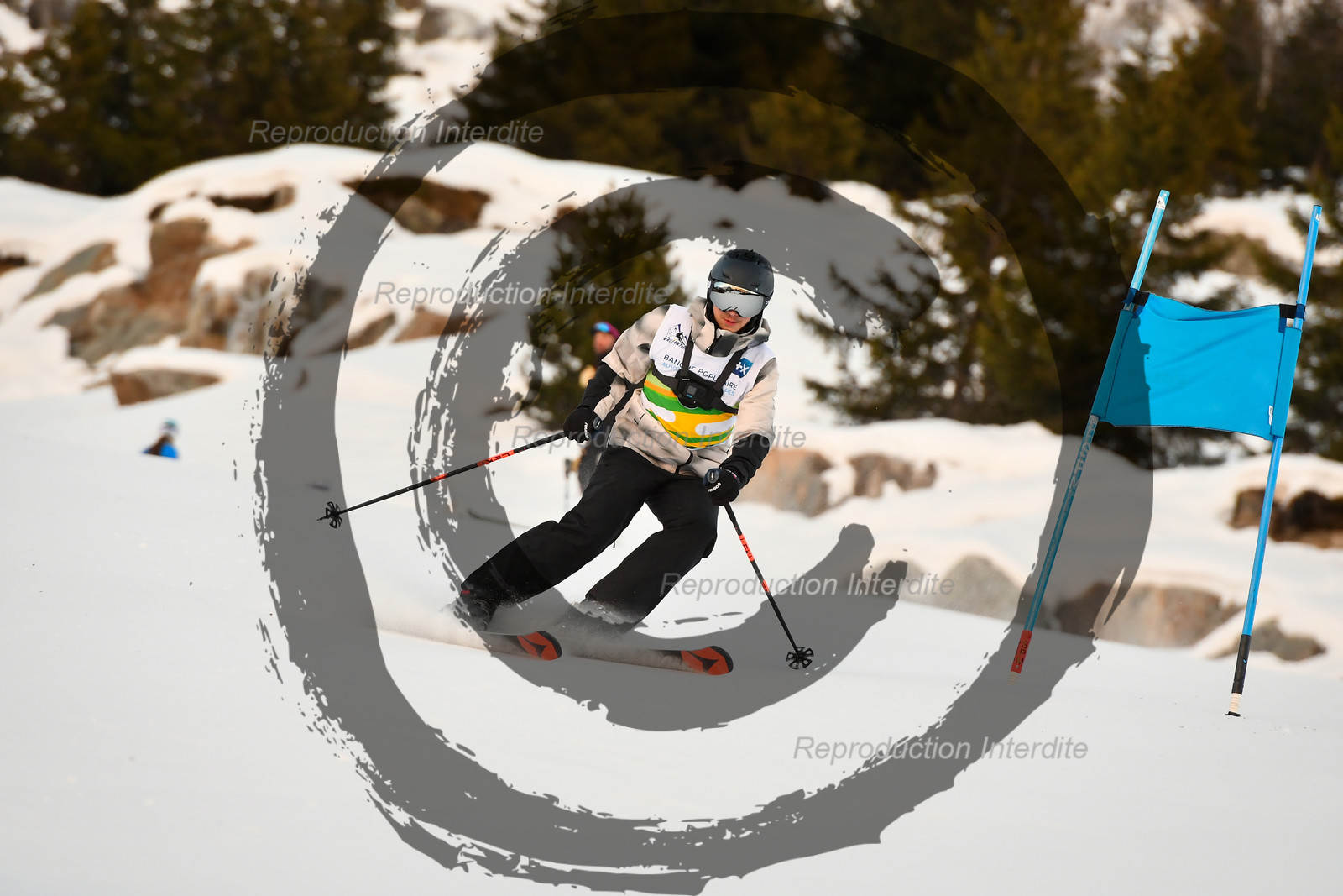 fleche Vaujany ESF Montfrais