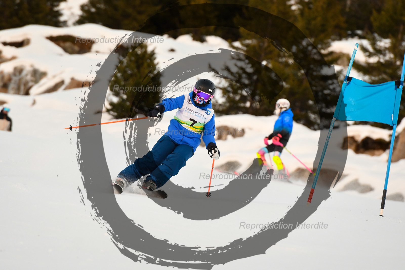 fleche Vaujany ESF Montfrais